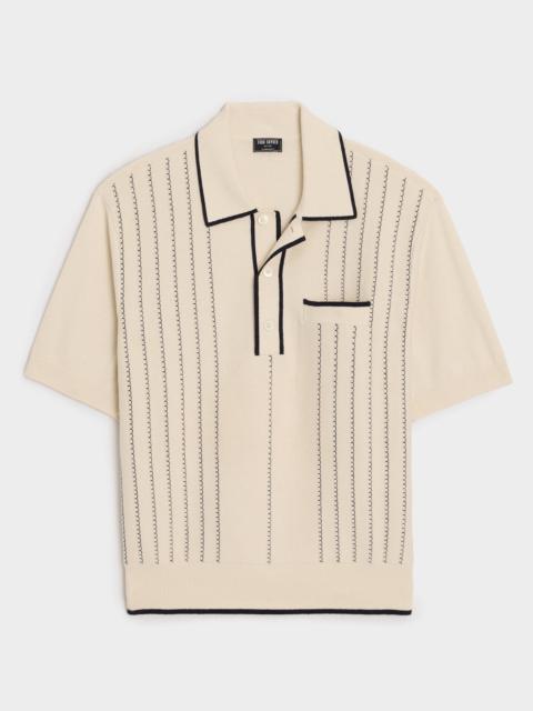 TODD SNYDER Cyprus Sweater Polo