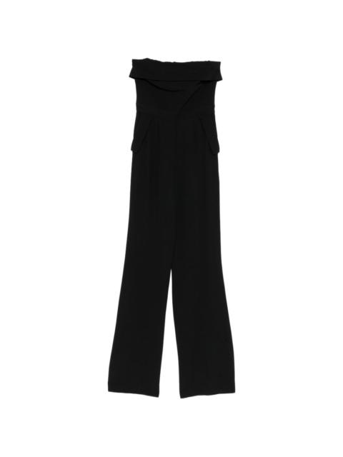 ELIE SAAB strapless tuxedo-style jumpsuit