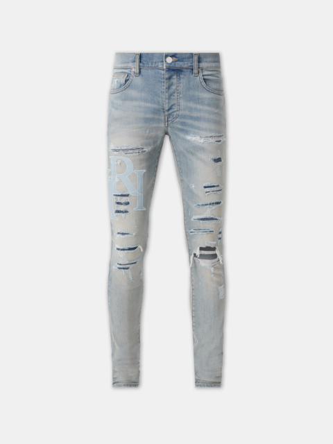 STAGGERED LOGO JEAN