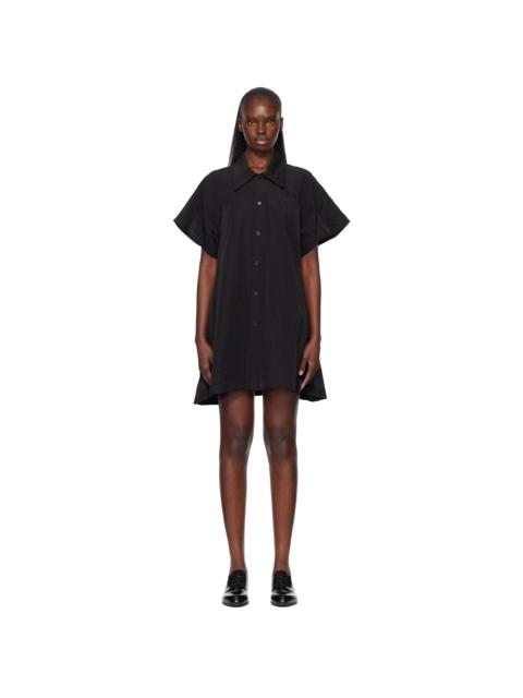 Y-3 Black Short Sleeve Utility Overshirt