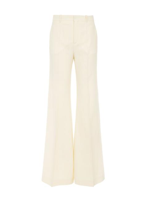 LOW-WAIST FLARE PANTS