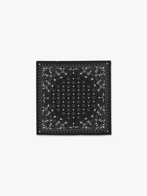 MCM Bandana Monogram Print Scarf