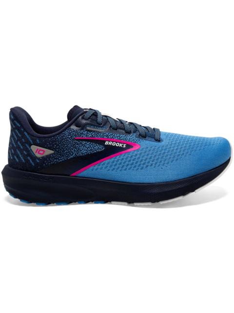 BROOKS Brooks Launch 10 Peacoat Marina Blue Pink Glo (Women's)