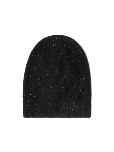 FABIANA FILIPPI sequin-embellished beanie hat