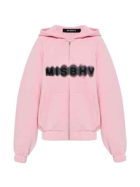 MISBHV logo-print cotton hoddie