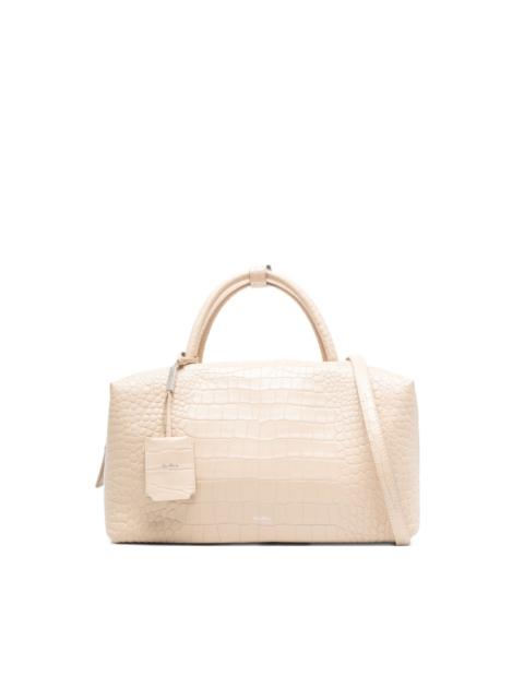 Max Mara Mxaholdall crocodile-effect tote bag