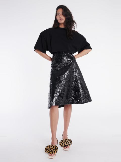 A.W.A.K.E. MODE VOLUMINOUS TOP BLACK