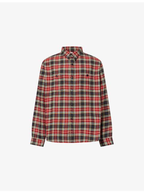 visvim Larrikan Checked Cotton Shirt
