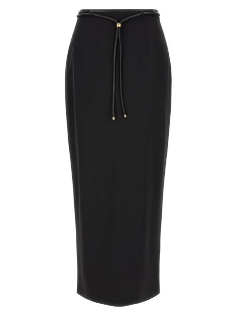 AGNONA Skirt With Drawstring Belt