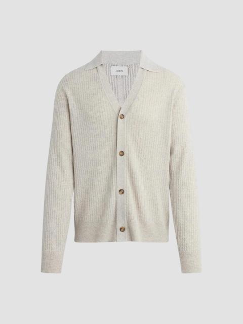 Joe's Jeans Men's Rib-Knit Cardigan - Quartz