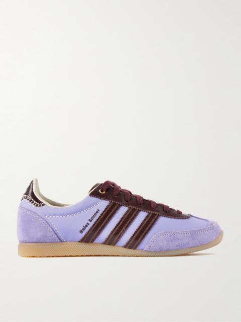 adidas Originals + Wales Bonner Japan Suede- And Leather-trimmed Canvas Sneakers