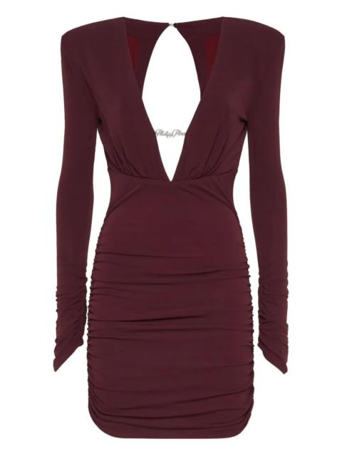 PHILIPP PLEIN Long-Sleeved Mini Dress