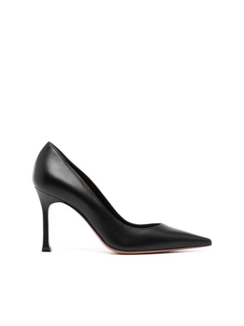 pointed high-heel pumps