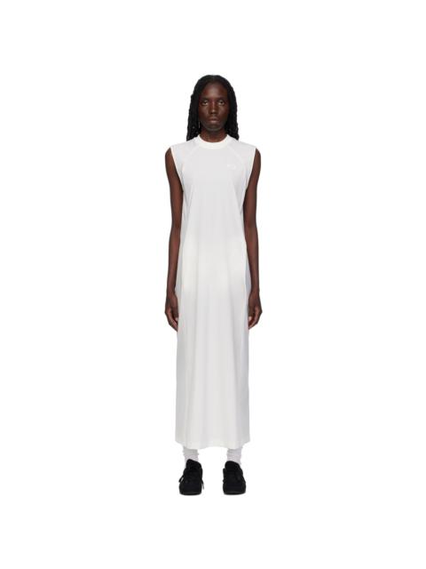Y-3 Off-White Cutout Midi Dress