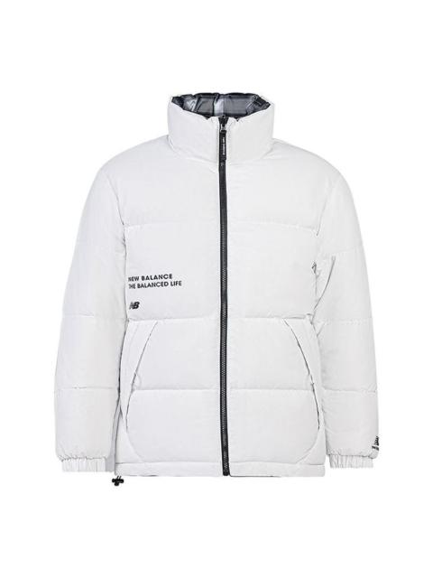 New Balance Windproof Down Jacket 'White' 5PC44273-IV