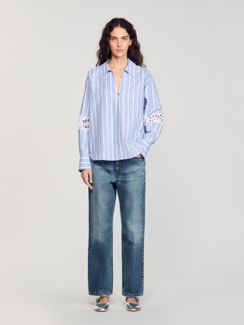 Sandro STRIPED SHIRT