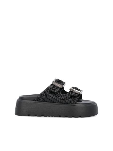 CASADEI Birky Ale flatform slides