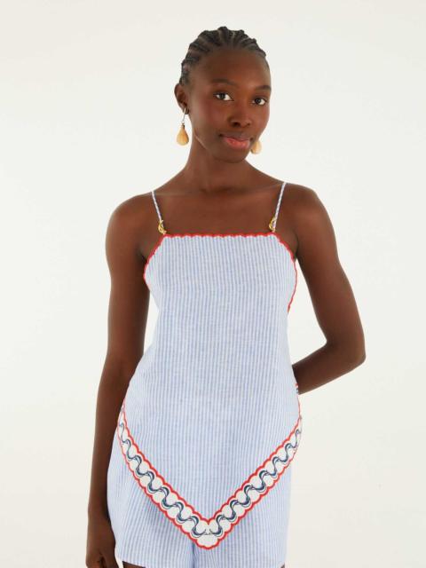 FARM RIO Blouse With Embroidery Detail