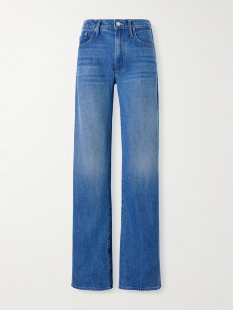 MOTHER The Mid Rise Lasso Sneak Straight-leg Jeans