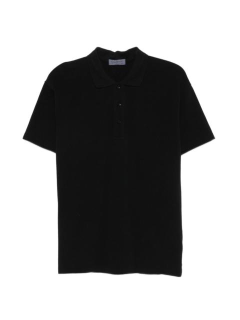 Yohji Yamamoto point-collar polo shirt