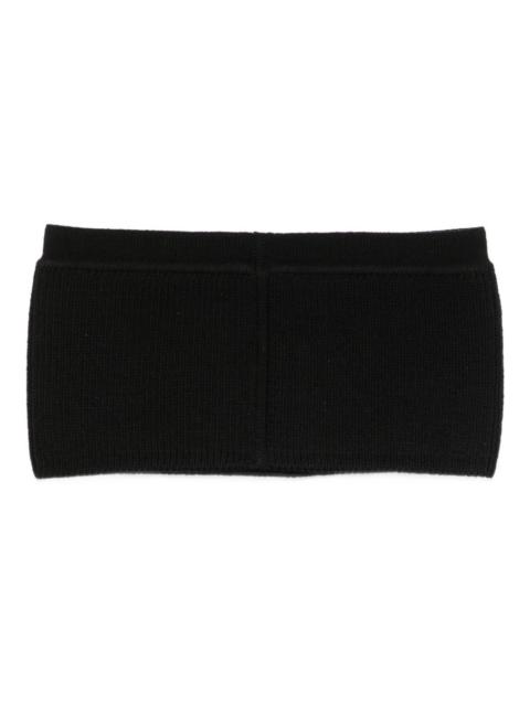 Rick Owens fine-ribbed bandeau top