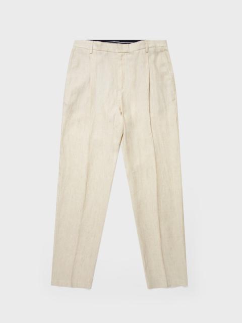 Sunspel Pleated Linen Trouser