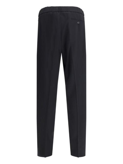 GIORGIO ARMANI elastic-waist trousers