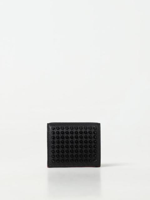 Christian Louboutin wallet in leather with studs