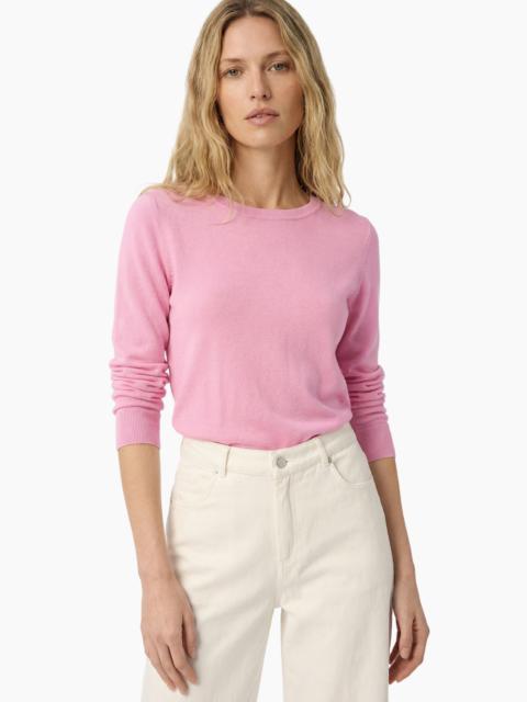 CAMI NYC JAIME LIGHTWEIGHT KNIT TOP CAMELLIA