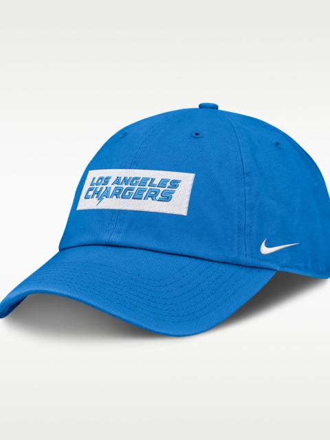Nike Los Angeles Chargers Primetime Club Wordmark Men's Nike NFL Adjustable Hat