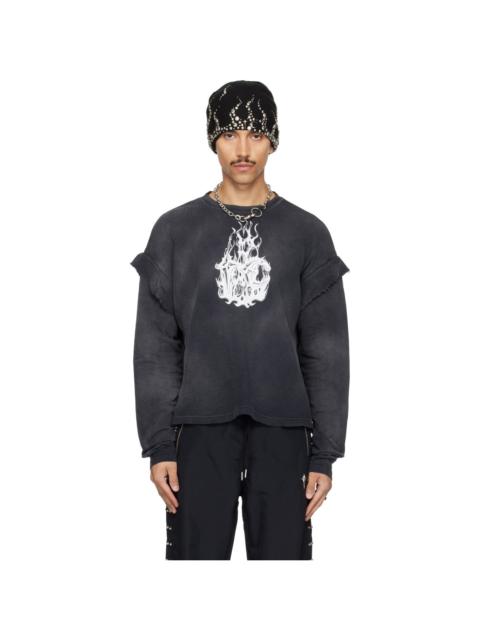 Thug Club Black TC Hellfire Layered T-shirt