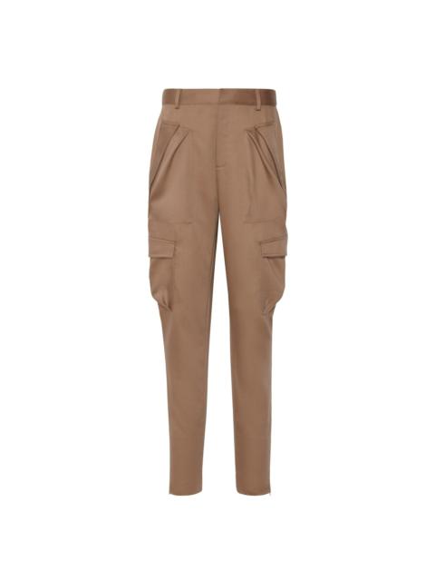 Wool Tapered Utility Pant