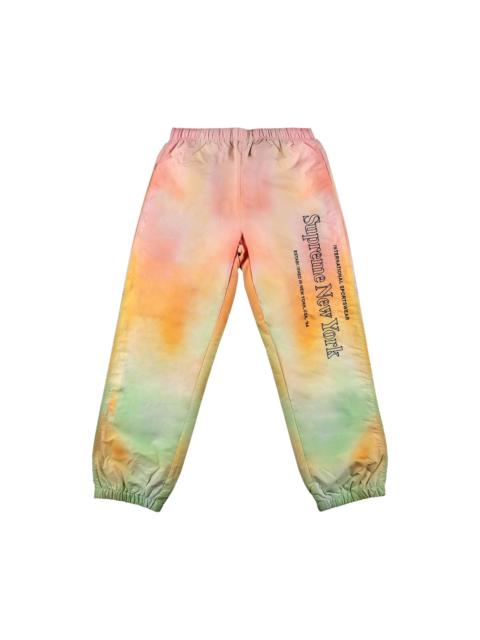 Supreme Side Logo Track Pant 'Yellow Gradient'