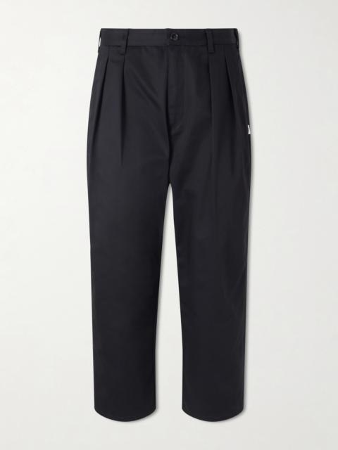 WTAPS Straight-Leg Pleated Twill Trousers