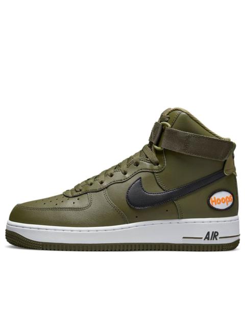 Nike 나이키 에어 포스 1 높은 '07 LV8 Hoops 팩 거친 녹색