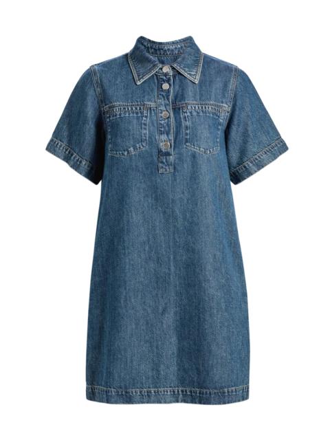 rag & bone Women's Hayley Ultra Featherweight Denim Minidress - Delcan