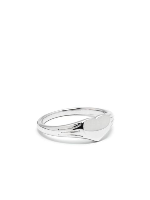 MISSOMA Heart engraveable ring