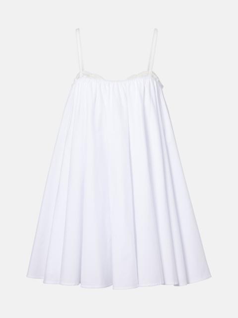 STAUD Cecily cotton minidress