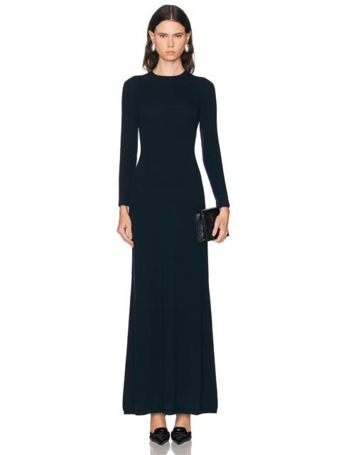TOM FORD Cashmere Silk Long Crewneck Dress