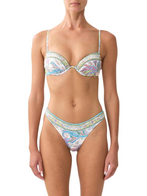 CAMILLA Women's Paisley Bikini Top - Magic Carpet Ride Wovewond