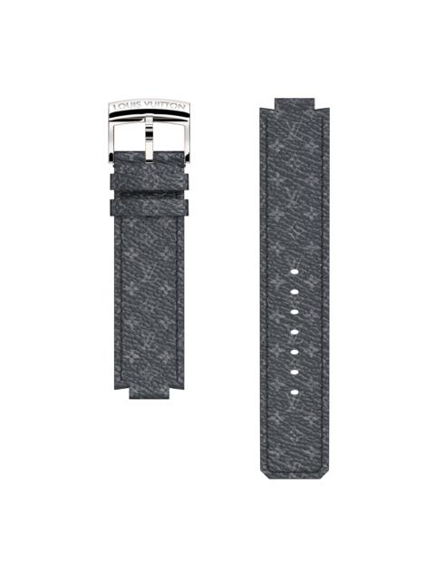 Louis Vuitton TAMBOUR NANOMONOGRAM ECLIPSE CANVAS STRAP