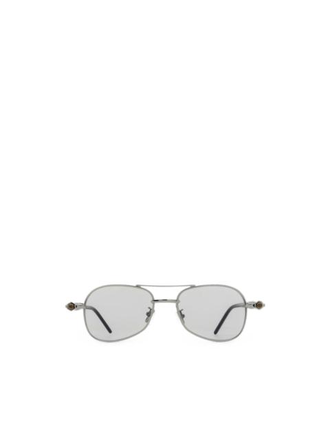 Kuboraum P75 pilot-frame sunglasses