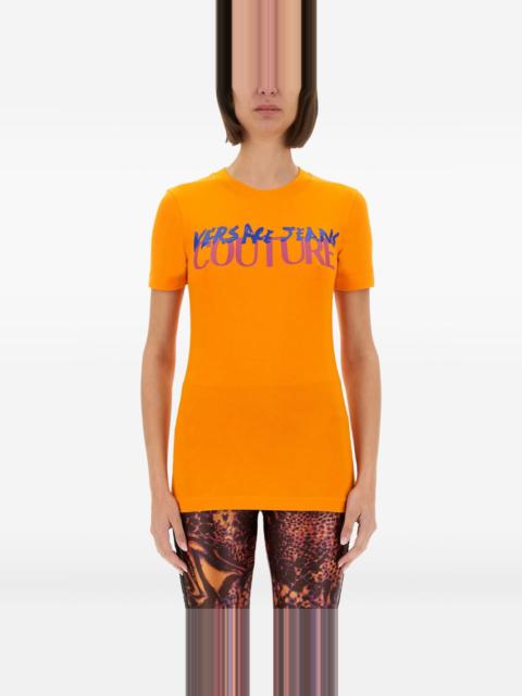 VERSACE JEANS COUTURE logo-print T-shirt