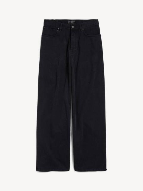 BALENCIAGA Women's Baggy Pants in Black