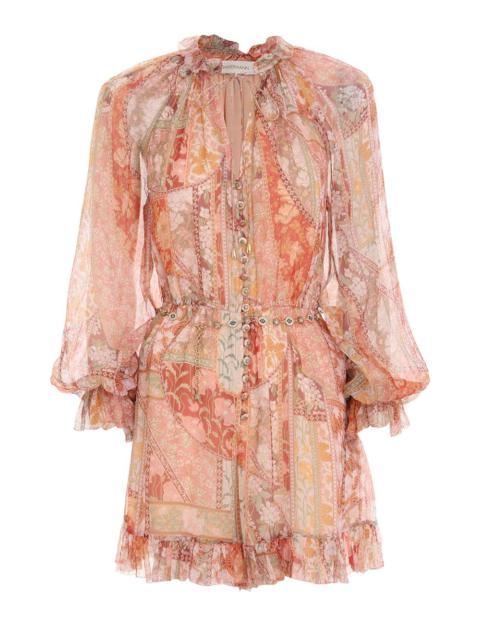 Zimmermann KALEIDOSCOPE FLUTTER PLAYSUIT