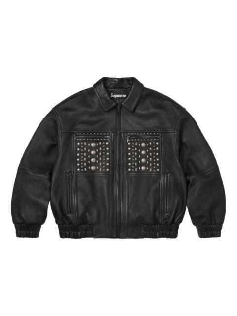 Supreme Supreme SS26 Multi Studded Leather Jacket 'Black' SUP-SS26-353-BLK