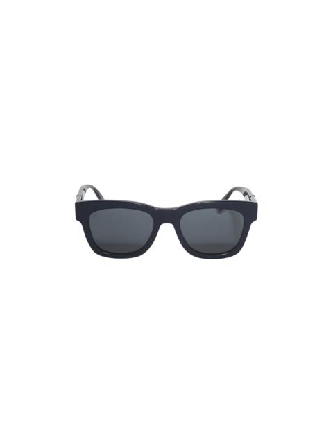 FENDI Fendi Square Sunglasses 'Shiny Blue/Smoke'