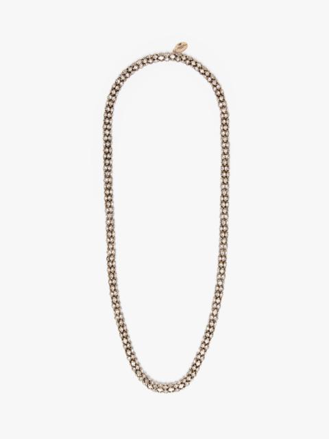 Max Mara Rhinestone necklace