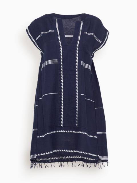 lemlem Elina Caftan in Nunu Navy