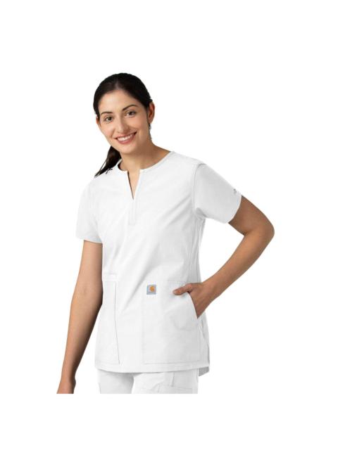 Carhartt Women's Force Essentials Notch Neck Tunic Scrub Top